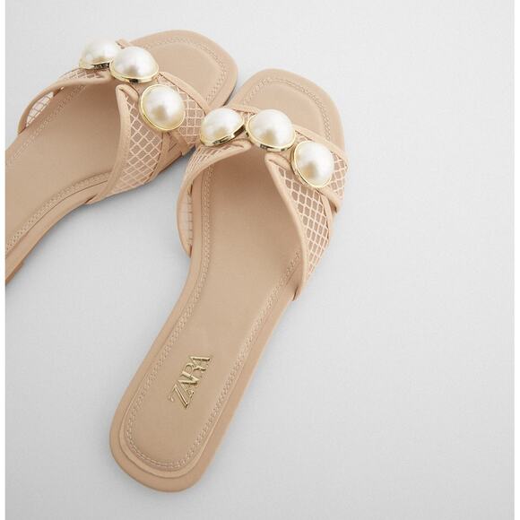 ZARA Mesh Slides NWT - Picture 12 of 12